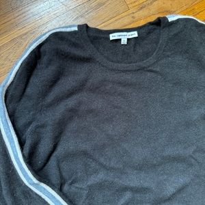 Sporty cashmere sweater